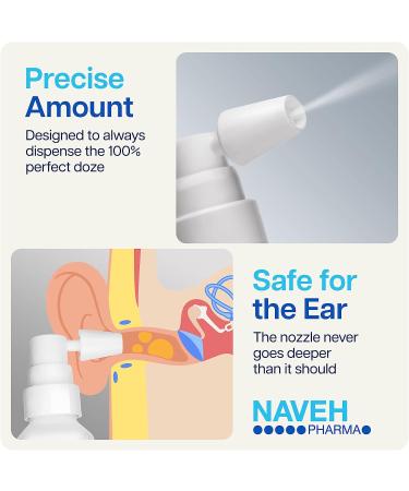 Naveh Pharma CleanEars Earwax Removal & Otic Guard Baby Ear Infection Spray - 1 Fl Oz Each - Buy Online on GoSupps.com
