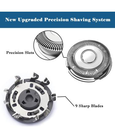 SH71/52 Replacement Heads for Philips Norelco Shaver Series 7000 & 5000 | Durable Sharp Blades (6 Pack) - Optimal Shaving Performance - Buy Online on GoSupps.com