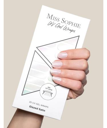 Buy Original Miss Sophie UV Gel Nail Foils - Glazed Elegance 20 | Perfect for Finger & Toenails International Shipping Available - Buy Online on GoSupps.com