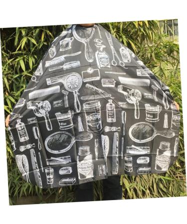 EXCEART 2pcs Professional Shampoo Barber Styling Cape Hairdressing Cloth Cape Apron Metal Button Major - Buy Online on GoSupps.com