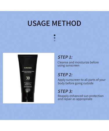 Moisturizing Sunscreen Protective Lotion Spf 30 Sun Protection for Normal Skin Moisturizing and Water-Resistant Sunscreen Water-Resistant - Smooth & Even Complexion 59ml (3PCS) - Buy Online on GoSupps.com