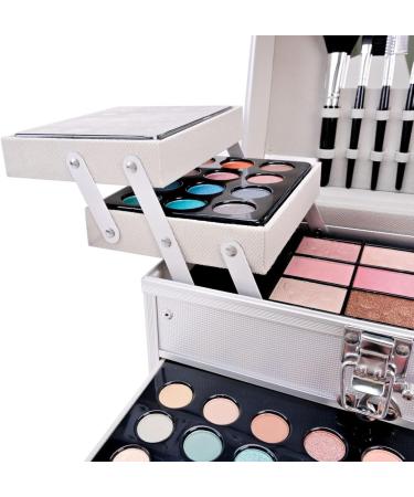 Coffret de maquillage pour filles adolescentes et femmes offrant des palettes polyvalentes avec des nuances neutres pour toutes les occasions. Coffret de transport voyage. cadeau. - Buy Online on GoSupps.com