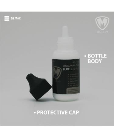 Magnet Wig Glue for Men - 1.35oz MEGA Hold, Fast Drying, Oil-Resistant | Ideal for Frontal Closure, Toupee, Man Weave | Waterproof & Moisture Control | Made in Korea - Buy Online on GoSupps.com