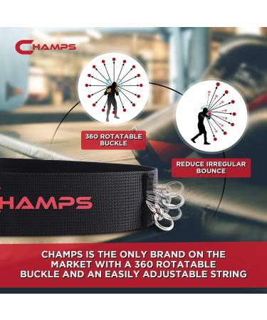 Champs Advanced MMA Boxing Reflex Ball for Reaction Speed and Hand-Eye Coordination Training - Boxing Gear for Fight Speed and Punching Bag Reflex Training - Buy Online on GoSupps.com