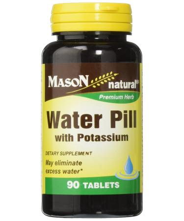 Mason Natural Water Pill with Potassium 90 Tablets