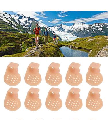 Pinky Toe Gel Cushion Splint | Toe Separators for Men and Women | Prevent Blisters, Corns, and Pain | 5 Pairs-Skin - Buy Online on GoSupps.com
