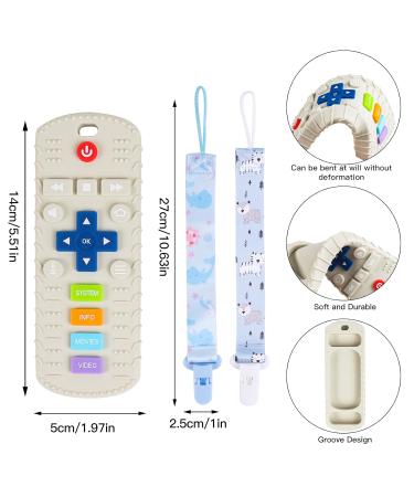 Brokids Baby Bite Toys - BPA-Free Teething Rings & Remote Control Bathing Toy | Baby Nursing Accessories (3+ Months) - Black & White - Buy Online on GoSupps.com