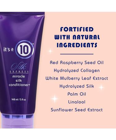 It's A 10 Silk Express Miracle Silk Conditioner 5 oz - Unisex - Pack of 1 - Buy Online on GoSupps.com