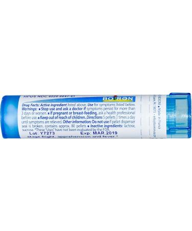 Gelsemium Sempervirens 30c - Natural Homeopathic Pellets (80 Count) | International Shipping Available - Buy Online on GoSupps.com