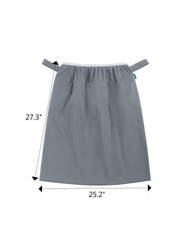 Teamoy 2 Pack Pail Liner for Cloth Diapers Reusable Diaper Pail Bag with Elastic Band and Drawstring Fits for 13.2 Gallon Trash Can and Diaper Pails Gray Gray+Gray - Buy Online on GoSupps.com