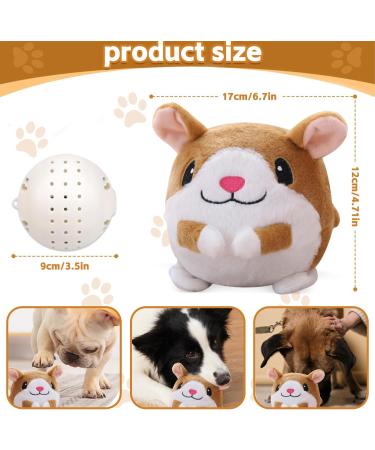 Moving Dog Toy Ball - Active Plush Toys for Pets | Non-Toxic Bite-Proof | Ideal for Pet Training - Buy Online on GoSupps.com