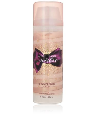 Bath and Body Works A Thousand Wishes Shimmer Swirl Lotion 5 Oz