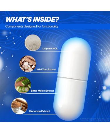 NutraVibe Nerve Sync Daily Nerve Support Formula with a Balanced Blend for Healthy Nerve Function Comfort & Wellness | NerveSync Easy-to-Swallow Pills for Everyday Use (60 Capsules) - Buy Online on GoSupps.com