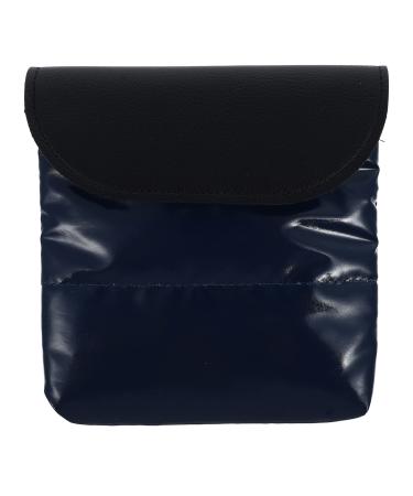 Valiclud sanitary napkin bag button bag: portable sanitary cushion organizer pad bag holder napkin pocket headphones bags mint wallet black