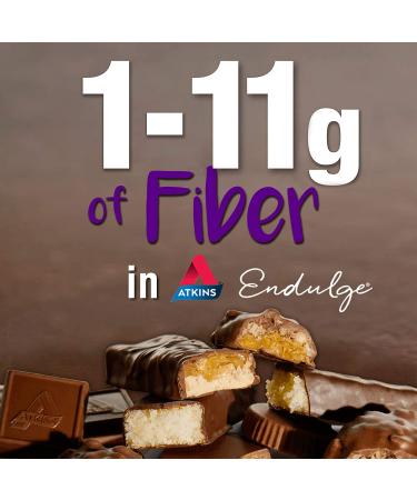 Atkins Endulge Peanut Caramel Cluster Bar - Keto-Friendly (5 Bars) - Buy Online on GoSupps.com