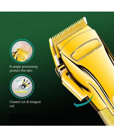 Hair Clippers for Men Professional LED For Men Rechargeable Adjustable Hair Clipper Hair Trimmer Finishing Electric Haircut With 2500mah Battery - Buy Online on GoSupps.com