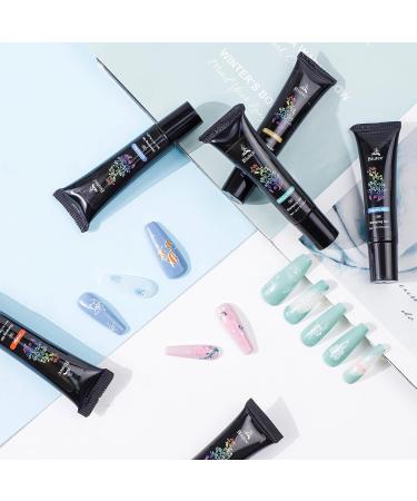 24 Colors Nail Stamping Polish Gel - 5ML UV LED Nail Art Gel for Stunning Designs | International Shipping - Buy Online on GoSupps.com