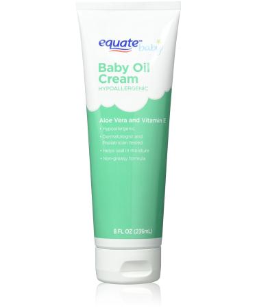 Equate Aloe & Vitamin E Baby Oil Cream 8 oz - Buy Online on GoSupps.com