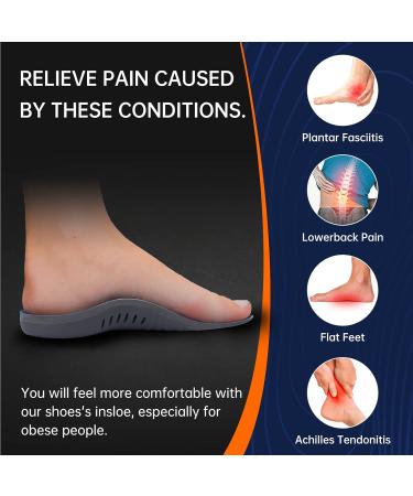 SPIEZ Orthotic Arch Support Insoles & Lightweight Indestructible Work Sneakers for Women - Plantar Fasciitis Pain Relief - Buy Online on GoSupps.com
