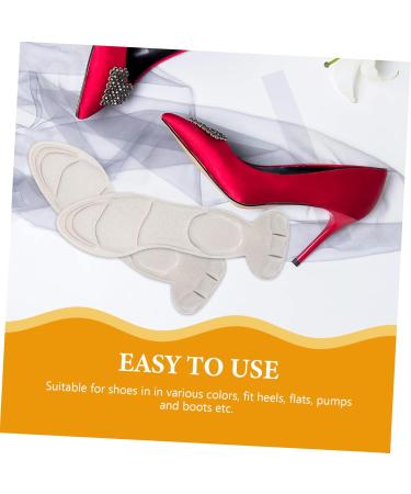 Buy NOLITOY 4 Pairs Back Heel Pads - Comfort Cushion for High Heels | Heel Insoles & Inserts for All-Day Support - Buy Online on GoSupps.com