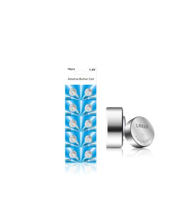 SR626SW 377 LR626 1.5V Watch Battery-10 Count