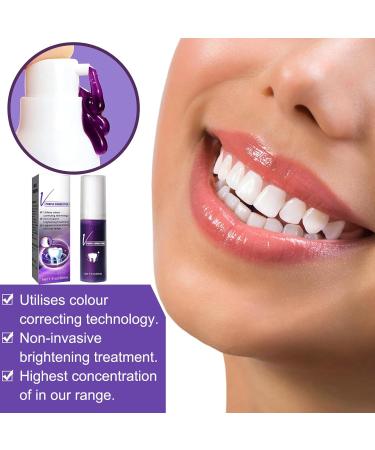 V34 Purple Toothpaste | Effective Stain Removal & Whitening | 30ml - Buy Online on GoSupps.com