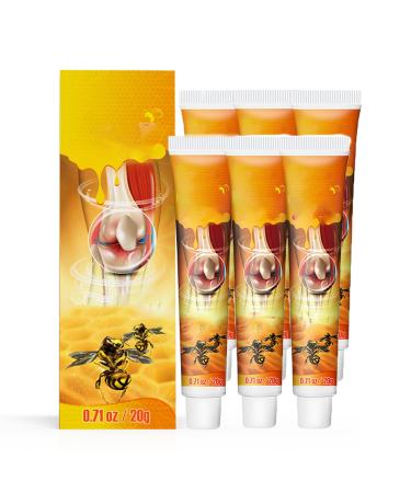 6 Pack Beevenom New Zealand Bee Venom Gel Bee Venom Cream New Zealand Gel Joint Cream of Neck Knee Shoulder Waist Leg TW23 FEDRUGAO-1207-1 5.9*5.7*1.97 IN
