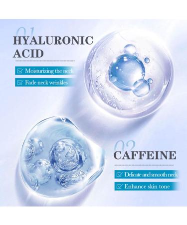 Neck Firming Cream with Hyaluronic Acid - Tighten Lift & Hydrate for Youthful Skin | 1.7 oz - Buy Online on GoSupps.com