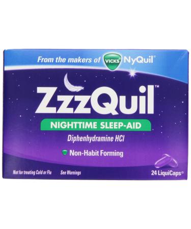 ZzzQuil LiquiCaps - 24 ct Pack of 3