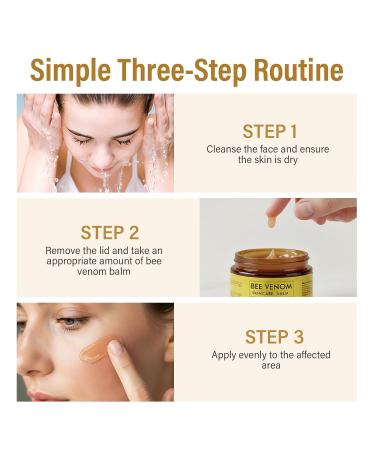 Bee Venom Skin Treatment Cream Natural Face Lifting and Firming Reduces Skin Blemishes Gentle and Non-Irritating for All Skin Types 60ml 2 Ounce (Pack of 1) - Buy Online on GoSupps.com