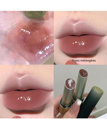 Tinted Lip Balm | Glossy Moisturizing Lipstick Beauty Products for Day Office Event Wedding Party Travel School Home Autumn Winter - Buy Online on GoSupps.com