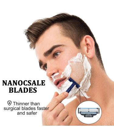 36 PCs Mach3 Razor Blades - Premium Manual Razors for Clean Shaving - Ideal for Beard & Leg Hair Removal - Buy Online on GoSupps.com