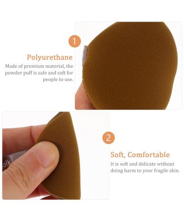 FRCOLOR 12 Pcs Puff Powder Puff Makeup - Hydrophilic Polyurethane Face Sponges for Flawless Foundation Application - Buy Online on GoSupps.com