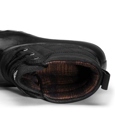 DREAM PAIRS Women's Waterproof Duck Rain Snow Boots - Lace Up Winter Boots (Size 10, Black) - Buy Online on GoSupps.com