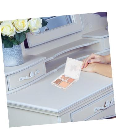 IWOWHERO Eyeshadow Glitter Eye Shadow Palette Plastic Pink Eyeshadow Case Eyeshadow Tray - Buy Online on GoSupps.com