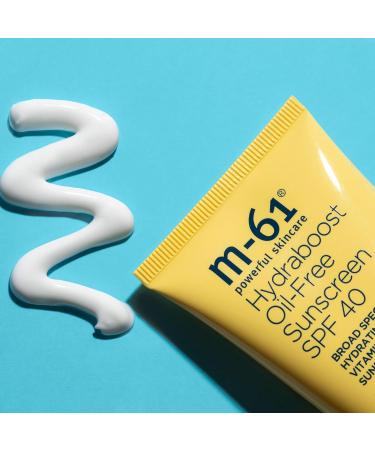 m-61 Hydraboost Oil-Free Sunscreen SPF 40 | Lightweight Oil-Free SPF 40 With A Power-Packed Peptide Vitamin B5 Tamarind 1.7 Fl Oz - Buy Online on GoSupps.com