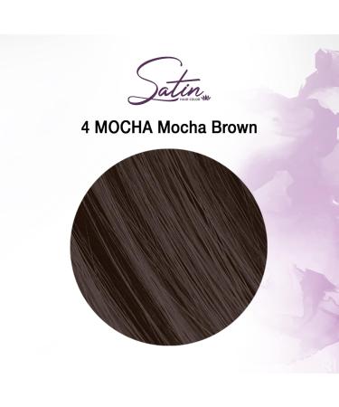 Satin Hair Color - Ultra Vivid Fashion Colors - 4 Mocha - International Shipping Available - Buy Online on GoSupps.com