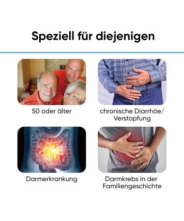 Wondfo Darmest Quick Test FOB - 3 Pack Self-Test for Intestinal Health | Early Detection of Occult Blood in Stool - Buy Online on GoSupps.com