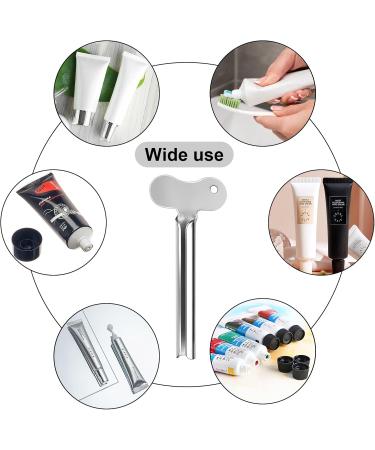 Ukofew 3-Pack Metal Toothpaste Squeezer Tube Roll-Up - Stainless Steel Press for Toothpaste Hand Cream & More - Buy Online on GoSupps.com