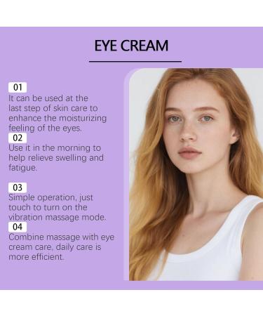  Zasdvn Morning Eye Contour Cream - Vibration 20g Lifting Lotion Eye Dark Circle Cream - For Overnight Travel For Sensitive and Mature Skin Makeup for Women and Men - Buy Online on GoSupps.com