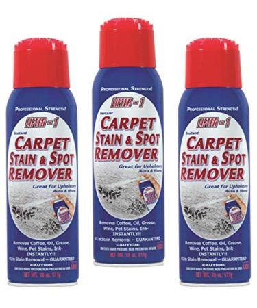 LIFTER-1 Carpet Stain & Spot Remover 3 -Pack for Tough Stains Such as Oil, Grease, Cola, Wine & Pet Stains