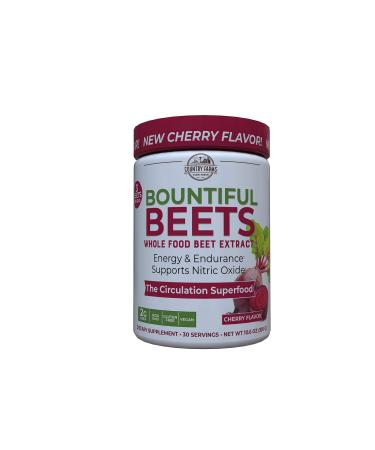 Country Farms Bountiful Beets Whole Food Beet Extract Cherry Flavor 10.6 oz (300 g)