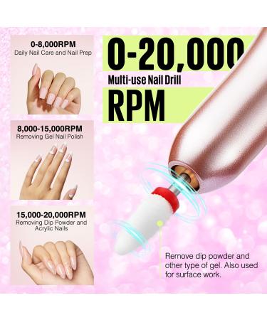 MEFA Dip Powder Nail Kit - 32 Colors with Electric Nail Drill | Summer Glitter Hot Pink Pastel Violet Neon Orange | Perfect for French Nail Art & Salon Quality Manicure - Buy Online on GoSupps.com