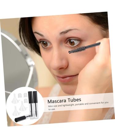 TOVINANNA 2 Sets Mascara Tube Funnel Travel Cosmetic Containers DIY Mascara Empty Eyeliner Tube Black Plastic - Buy Online on GoSupps.com