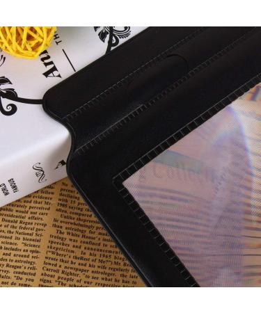 Jeanoko Reading Magnifier Magnifier Sheet PVC Bookmark Reading Aid A4 Full Page 3X Magnifying Tool for Elderly and People with Low Vision - Buy Online on GoSupps.com
