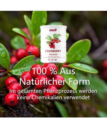  ULTHMOK ULTHMOK Premium Cranberry Powder 450g - Atomized Juice Drying 100% Natural Wild Cranberries No Additives No Added Sugar - Buy Online on GoSupps.com