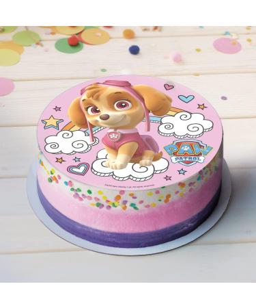 Dekora 160163 for PAW PATROL fans Round 20cm 8 inch Edible WAFER cake topper. Licensed Product. Dekora. - Buy Online on GoSupps.com