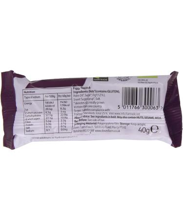 Doves Farm Organic Gluten Free Apple Oat with Sultanas 4 Flapjack Bars - Buy Online on GoSupps.com