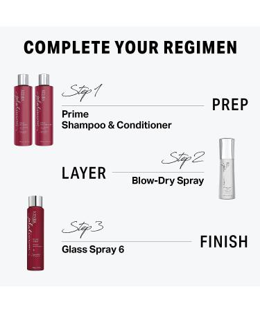 Kenra Platinum Glass Spray 6 - Luminous Nourishing Hairspray for Heat Styling, Frizz Control, and Shine - 5 Fl Oz - Buy Online on GoSupps.com