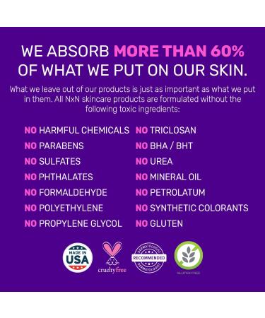 NxN Oil Control Moisturizer | Balancing Watermelon & Rosehip Face Lotion | USA Made | Natural Ingredients for Oily & Dry Skin | 1oz - Buy Online on GoSupps.com